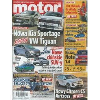Motor nr 42/2025 Nowa Kia Sportage kontra VW Tiguan
