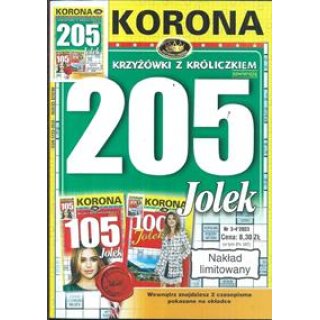 205 Jolek z KORONĄ nr 3-4/2023 Krzyżówki z króliczkiem, KORONA