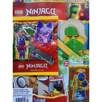 Czasopismo: LEGO  NINJAGO 4/2025 (11/2024) Nowy Wilczy Łowca+ Miecz + karta!