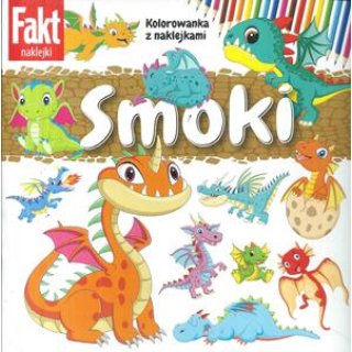 Smoki - Kolorowanka z naklejkami Fakt naklejki 4/2025