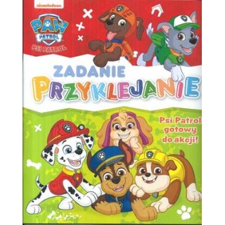 Paw Patrol Psi Patrol - Psi Patrol gotowy do akcji, Zadanie przyklejanie