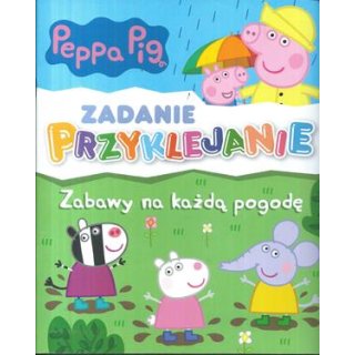 Peppa Pig - Zabawy na każdą pogodę, Zadanie przyklejanie
