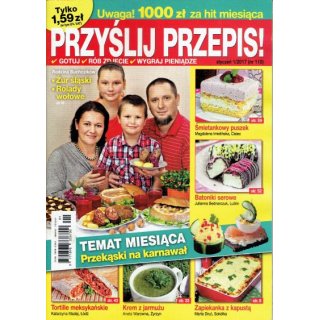 Przyślij przepis; 1/2017