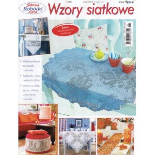 Wzory siatkowe Sabrina Robótki Extra 1/2017 BPV