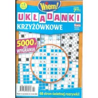 Układanki krzyżówkowe Wiem! luty nr 2/2026