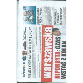 Warszawska gazeta nr 5/2026 - Hipokryta: czas wstać z kolan