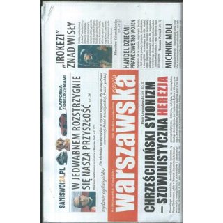 Warszawska gazeta nr 6/2026 - Chrześcijański syjonizm...