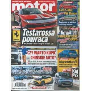 Motor nr 10/2026 - Testarossa powraca