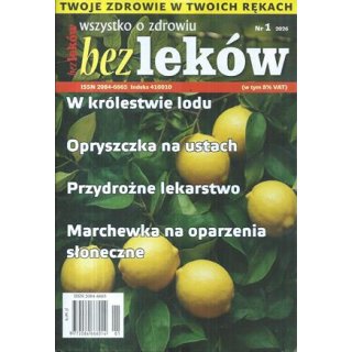 Wszystko O Zdrowiu Bez Leków nr 1/2026 - W królestwie lodu