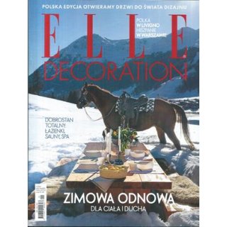 Elle Decoration nr 1/2026 (luty - marzec) 168 - Zimowa odnowa
