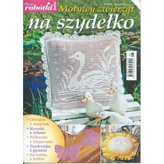 Motywy zwierząt na szydełko - Diana Robótki Extra 4/2019