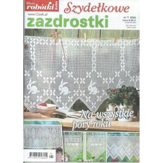 Szydełkowe zazdrostki - Diana Robótki Extra 1/2026