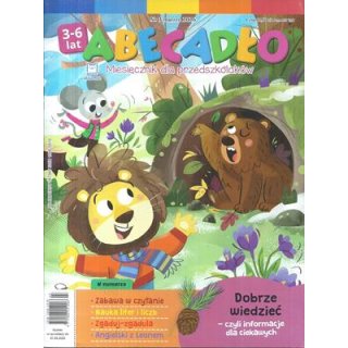 ABECADŁO nr 3/2026 marzec - Miesięcznik dla przedszkolaków