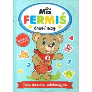 Miś Fermiś bawi i uczy + naklejki nr 5