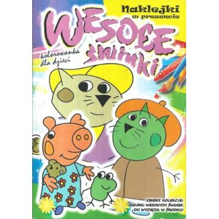 Wesołe świnki Kolorowanka dla dzieci nr 15