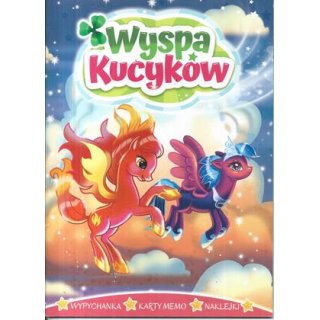 Wyspa Kucyków - wypychanka, karty memo, naklejki nr 5