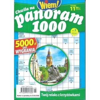 Chwila na panoram 1000 Wiem! nr 3/2026 marzec