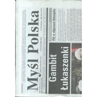Myśl Polska 15-16/2026 - Gambit Łukaszenki