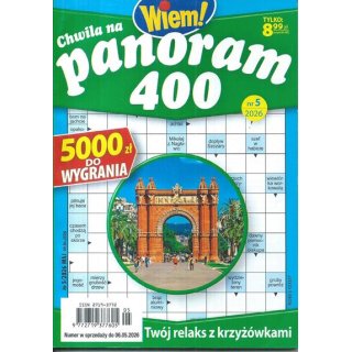 Chwila na panoram 400 nr 5/2026 Wiem! maj
