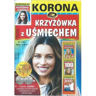 Krzyżówka z uśmiechem nr 12/2022, KORONA