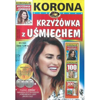 Krzyżówka z uśmiechem nr 6/2023, KORONA
