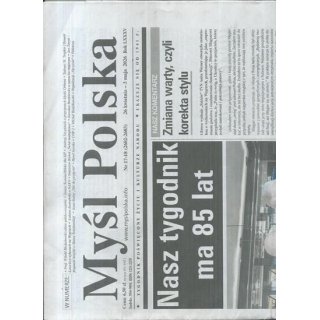 Myśl Polska 17-18/2026 - Nasz tygodnik ma 85 lat