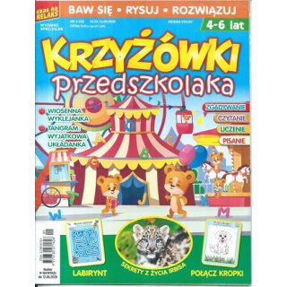 Krzyżówki Przedszkolaka 5(02)/2026