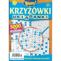 Krzyżówki Układanki Wiem! nr 5/2026 maj