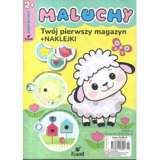 Maluchy - Twój pierwszy magazyn + naklejki nr 2/2026