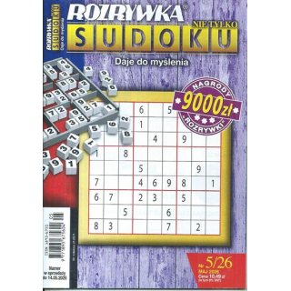 Rozrywka nie tylko sudoku nr 5/2026 maj