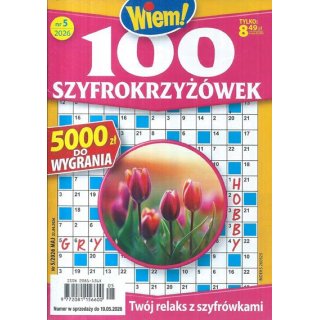 100 Szyfro Krzyżówek Wiem! nr 5/2026 maj