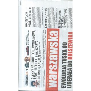Warszawska gazeta nr 20/2026 - Ewolucja Tuska
