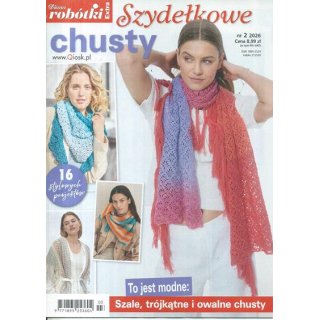 Szydełkowe chusty - Diana Robótki Extra 2/2026