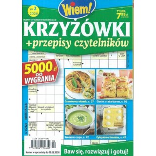 Krzyżówki + Przepisy czytelników nr 2/2026 kwiecień - maj