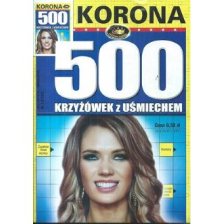 500 krzyżówek z uśmiechem nr 1-2/2022, KORONA
