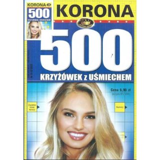 500 krzyżówek z uśmiechem nr 9-10/2022, KORONA