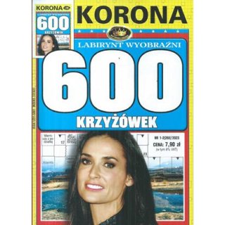 600 krzyżówek z KORONĄ nr 1-2/2023, KORONA