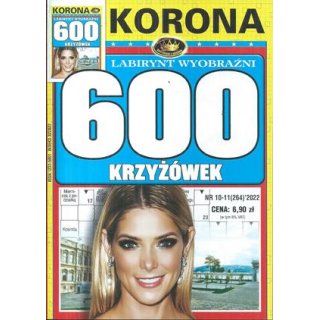 600 krzyżówek z KORONĄ nr 10-11/2022, KORONA