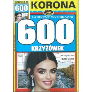 600 krzyżówek z KORONĄ nr 4-5/2022, KORONA