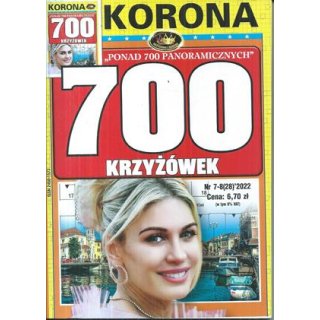 700 krzyżówek z KORONĄ nr 10-11/2022 Stawka większa niż milion, KORONA