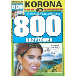 800 krzyżówek z koroną nr 1-2/2022 KORONA