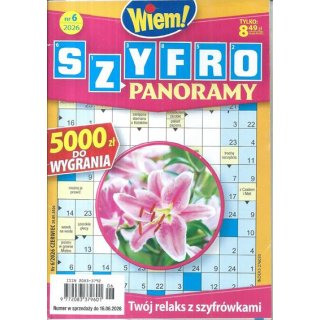 Szyfro Panoramy Wiem! nr 6/2026 czerwiec