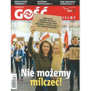 Gość Niedzielny nr 24/2026 - Nie możemy milczeć!
