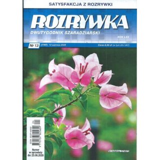 Rozrywka dwutygodnik szaradziarski nr 13/2026