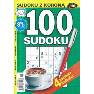 100 sudoku z KORONĄ nr 11/2025, KORONA
