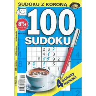 100 sudoku z KORONĄ nr 12/2025, KORONA