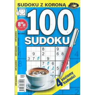 100 sudoku z KORONĄ nr 9/2025, KORONA