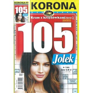105 Jolek z KORONĄ nr 7/2025 Kram z krzyżówkami Seria V, KORONA
