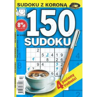 150 sudoku z KORONĄ nr 10/2025, KORONA