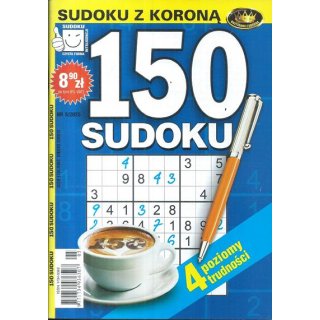 150 sudoku z KORONĄ nr 5/2025, KORONA